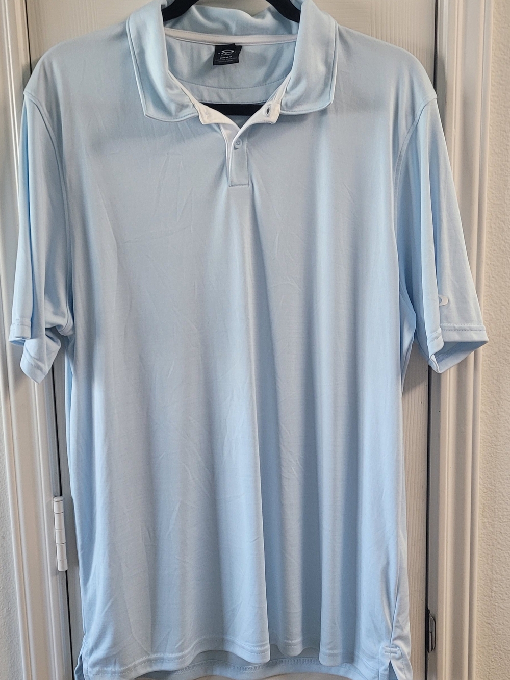 Oakley Light Blue Men's Performance Polo